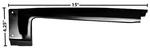 1966 Chevy Impala, Caprice, Biscayne & Belair Tail Lamp Surround - Rh New Dii. Fixed Price $54.38.