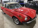 Front Bumper 1979 124 Conv Red 1449044. Fixed Price $209.99.