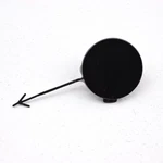 2022-2024 Rivian R1T R1S Front Bumper Black Tow Hook Eye Cover Cap Trim -28-J. Fixed Price $45.00.