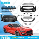 Ford Mustang 2015-2017 GT500 Style Complete Bumper Conversion With Front Lip. Fixed Price $423.15.