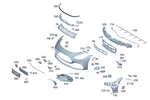 Genuine Mercedes-benz Basic Carrier Bumper 192-885-08-00. Fixed Price $61.75.