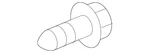 Genuine Honda Radiator Support Panel Bolt 93401-06016-05. Fixed Price $12.72.