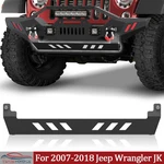 Black Front Bumper Lower Skid Plate Cover Guards For 2007-2018 Jeep Wrangler Jk. Fixed Price $72.99.