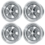 Scott Drake Styled Steel Wheel 15"X7" Set Mustang 1965-1967. Fixed Price $1023.80.