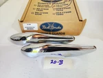 Set Of 2- Bob Drake 78-17996 1937 Ford Bumper Guard. Fixed Price $100.00.