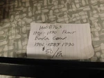 Gm Bumper Guards # 14008763 1982-1990. Fixed Price $50.00.