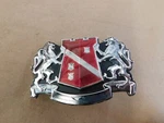 Nos Oem 1972 1973 Chrysler New Yorker Trunk Lock Ornament Emblem Cover. Fixed Price $119.00.