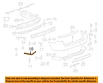 Gm Oem 10-17 Equinox Rear Bumper Components-side Bracket 23226002. Fixed Price $27.01.