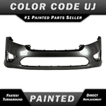 New Painted *uj Gray* Front Bumper Cover Replacement 2010-2012 Ford Fusion. Fixed Price $400.99.