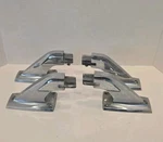4VTG Ford Bed Rail End Caps Chrome Part C5MB-7155140-C 1964-1991 Replacement Set. Fixed Price $150.00.