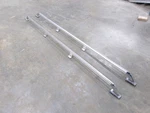 1967-1972 Ford Truck F250 F350 Bed Rail Set Oem Fomoco C9TJ-993222A. Fixed Price $850.00.