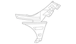 Genuine Mercedes-benz Basic Carrier Bumper 118-885-25-03. Fixed Price $52.29.