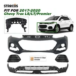 Front Bumper Cover Assembly Kit For 2017-2020 Chevy Trax Upper Lower Fascia. Fixed Price $156.40.