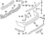 Genuine Ford Bumper Corner Cover NL1Z-17810-AC. Fixed Price $116.37.