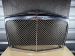 Oem Bentley Mulsanne Front Radiator Grille Assembly Chrome Red Badge. Fixed Price $347.71.
