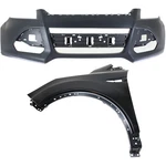 Bumper Cover Kit For 2013-2016 Escape Front 2PC Primed Capa With Fog Light Holes. Fixed Price $296.15.