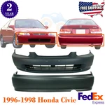 Front + Rear Bumper Covers Primed For 1996 - 1998 Honda Civic. Fixed Price $225.86.