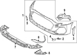 Genuine Audi End Plate 8Y0-807-320-D. Fixed Price $140.27.