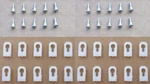 25 Vinyl Top Trim Molding Clips! For Camaro Firebird Chevelle Ss Nova Impala Etc. Fixed Price $38.00.