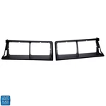 1984-87 Buick Regal Grand National Black Headlamp Headlight Bezels Pair. Fixed Price $99.99.