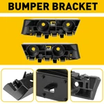 Fits 2015 2016 2017 Ford Mustang 2PCS Left+right Front Bumper Bracket Usa. Fixed Price $16.14.