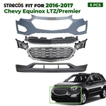For 2016 2017 Chevy Equinox Ltz Premier Front Bumper Cover Grille Assembly Set. Fixed Price $299.99.