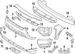 Genuine Nissan Bumper Cover 62024-9BY0H. Fixed Price $229.92.