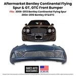 2004 2010 Bentley Continental Gtc Aftermarket Oe Style Facelift Front Bumper. Fixed Price $2500.00.