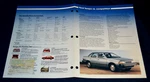 1986 Ford Tempo Vs Competition Brochure Original Dealer Only Sales Binder Insert. Fixed Price $11.99.