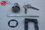 67-73 Mustang Trunk Lock Assembly Set Kit Original Oem Ford Logo Mach. Fixed Price $29.15.