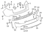 Gm # 22963198 L/h Rear Bumper Impact Bar Anchor Bracket * New Oe. Fixed Price $34.00.