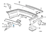 Bmw Rear Bumper Lower Cover Trim Panel 51-12-1-960-727 For 320I, 325I & More. Fixed Price $94.95.