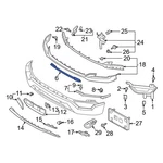 Ford F-150 2021-2023 ML3Z17626L Front Center Valance Panel. Fixed Price $72.99.