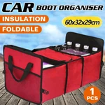 Trunk Organizer Collapsible Cargo Storage Fold Box Bin Bag With Lid For Suv. Fixed Price $13.29.