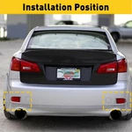For 2006-2013 Lexus IS250 IS350 Rear Bumper Reflector Side Marker Light Cover 2X. Fixed Price $18.99.