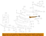 Gm Oem 10-13 Lacrosse Bumper Components-outer Support 22860582. Fixed Price $35.75.