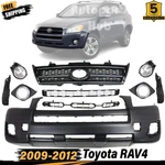 New Bumper Cover + Upper Lower Grille Assembly Kit For 2009-2012 Toyota RAV4. Fixed Price $282.01.