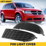 Front Black Fog Light Cover Hole Left+right Kit Pair For Dodge Journey Van New. Fixed Price $28.49.