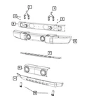 Genuine Mopar Bumper Cover 1BE94RXFAC. Fixed Price $136.73.