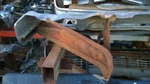 1966 Impala Front Bumper Assembly With Brackets Chrome 5690. Fixed Price $125.00.