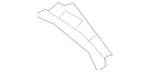 Genuine Mercedes-benz Bracing 205-885-72-04. Fixed Price $36.80.