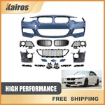 2013-2018 Bmw Series F30 M-sport Complete Front Bumper Grille Set W/fog Light. Fixed Price $460.95.