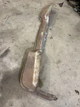 1957-58 Ford Fairlane 2-DOOR Front Splash Pan, Bumper Fill. Fixed Price $125.00.