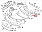2017-2019 Porsche 911 Carrera Front Bumper Foam Impact Absorber 99150577703 Oem. Fixed Price $89.95.