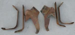 Thunderbird Front Bumper Suport Impact Brackets 61-63 1961-1963 Ford Oem. Fixed Price $200.00.