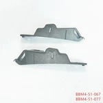Oem /mazda Outer Rear Bumper Left And Right Side Bracket Set BBM4-51. Fixed Price $16.00.