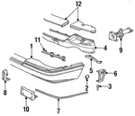 Genuine Gm Side Support 16515037. Fixed Price $13.55.