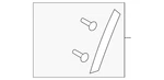 Genuine Mazda Bumper Corner Cover TE69-51-W70. Fixed Price $42.41.