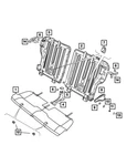 Genuine Mopar Rear Seat Mount Bracket 68655000AA. Fixed Price $25.07.