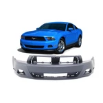 Bumper Cover Ford Mustang 2010-2012 Base W/fog Hls FO1000652 Front Primed. Fixed Price $239.48.